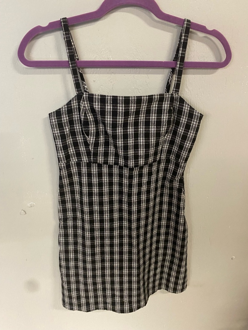 HOLLISTER Plaid Mini Dress Women’s XS